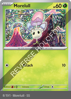 S&V - SSP - 8 - Morelull - COMMON - Reverse Holo