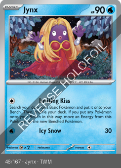 S&V - TWM - 46 - Jynx - COMMON - Reverse Holo
