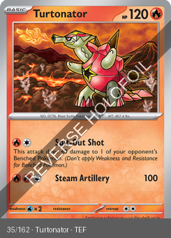 S&V - TEF - 35 - Turtonator - COMMON - Reverse Holo