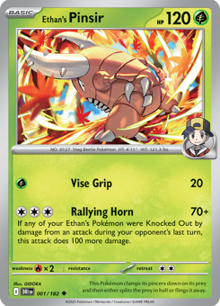 S&V - DRI - 1 - Ethan's Pinsir - UNCOMMON - Normal