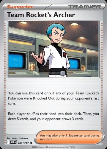 MEG ASC: Team Rocket's Archer 201/217