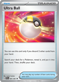 S&V - PAF - 91 - Ultra Ball - UNCOMMON - Normal