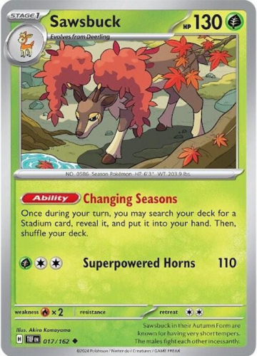 S&V - TEF - 17 - Sawsbuck - UNCOMMON - Normal