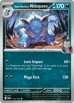 S&V - DRI - 116 - Team Rocket's Nidoqueen - UNCOMMON - Normal