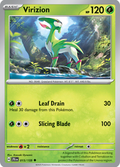 S&V - JTG - 15 - Virizion - UNCOMMON - Normal