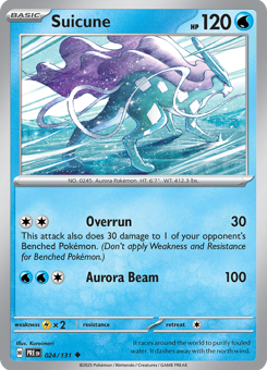 S&V - PRE - 24 - Suicune - UNCOMMON - Normal