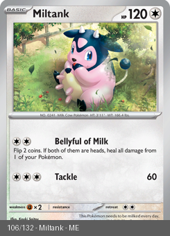 Meg - MEG - 106 - Miltank - COMMON - Normal