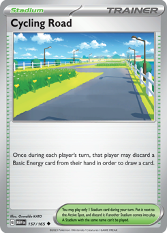 S&V - MEW (151) - 157 - Cycling Road - UNCOMMON - Normal