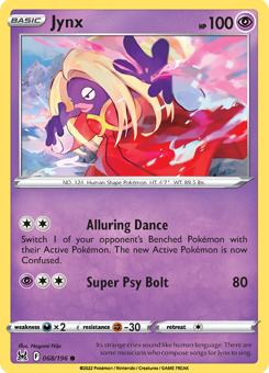 SwSh - LOR - 068 - Jynx - COMMON - Normal