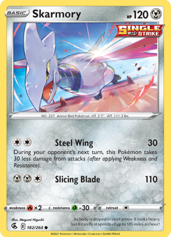 SwSh - FST - 182 - Skarmory - COMMON - Normal