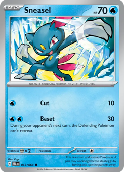 S&V - SFA - 13 - Sneasel - COMMON - Normal