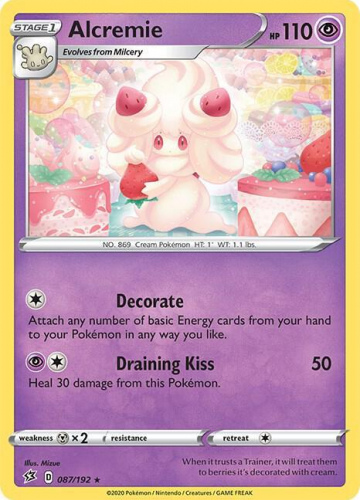 SwSh - RCL - 087 - Alcremie - RARE - Normal