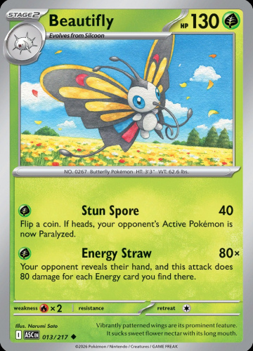 Meg - ASC - 13 - Beautifly - UNCOMMON - Normal