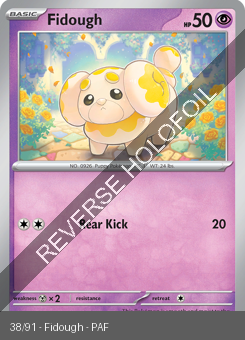 S&V - PAF - 38 - Fidough - COMMON - Reverse Holo