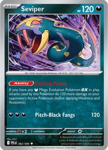 Meg - PFL - 62 - Seviper - UNCOMMON - Normal