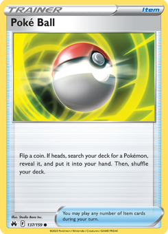 SwSh - CRZ - 137 - Poké Ball - COMMON - Normal