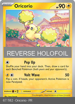 S&V - PAR - 67 - Oricorio - COMMON - Reverse Holo