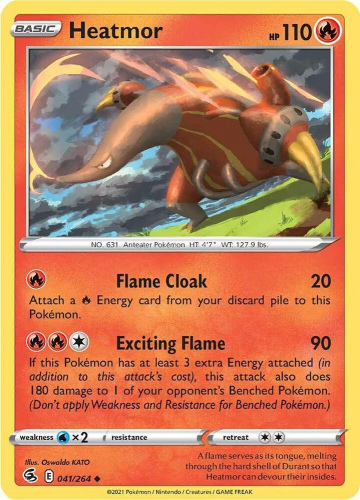 SwSh - FST - 041 - Heatmor - UNCOMMON - Normal