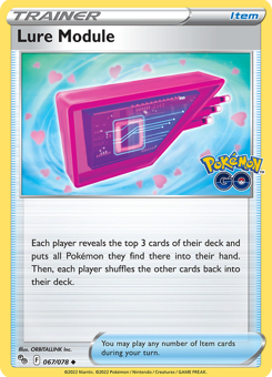 SwSh - PGO - 067 - Lure Module - UNCOMMON - Normal