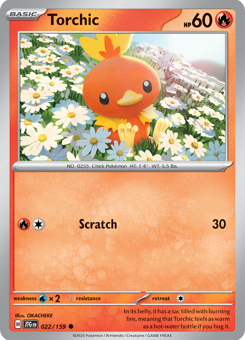S&V - JTG - 22 - Torchic - COMMON - Normal