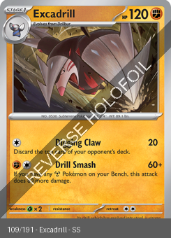 S&V - SSP - 109 - Excadrill - COMMON - Reverse Holo