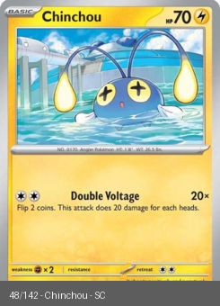 S&V - SCR - 48 - Chinchou - COMMON - Normal