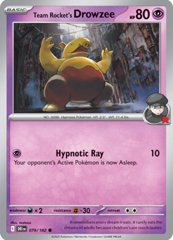 S&V - DRI - 79 - Team Rocket's Drowzee - COMMON - Normal