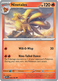 S&V - OBF - 29 - Ninetales - UNCOMMON - Normal