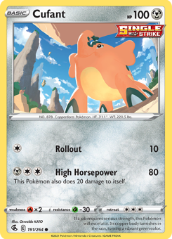 SwSh - FST - 191 - Cufant - COMMON - Normal