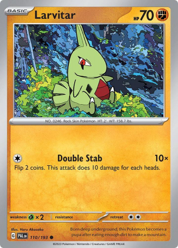 S&V - PAL - 110 - Larvitar - COMMON - Normal