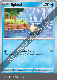 S&V - SSP - 43 - Spheal - COMMON - Reverse Holo