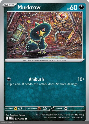 Meg - PFL - 57 - Murkrow - COMMON - Normal