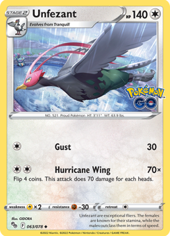 SwSh - PGO - 063 - Unfezant - UNCOMMON - Normal