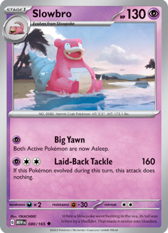 S&V - MEW (151) - 80 - Slowbro - UNCOMMON - Normal