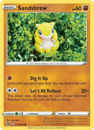 SwSh - FST - 131 - Sandshrew - COMMON - Normal