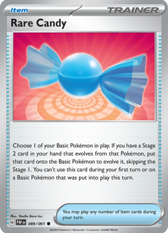 S&V - PAF - 89 - Rare Candy - COMMON - Normal