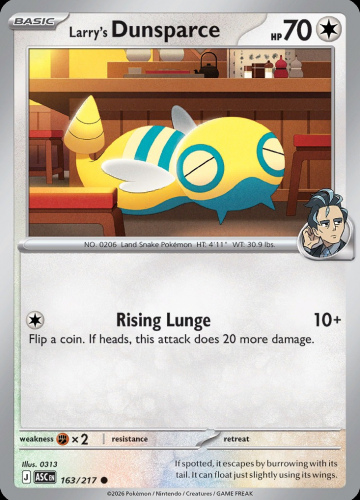 MEG ASC: Larry's Dunsparce 163/217