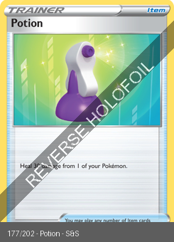 SwSh - SSH - 177 - Potion - UNCOMMON - Reverse Holo