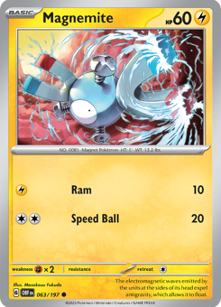 S&V - OBF - 63 - Magnemite - COMMON - Normal