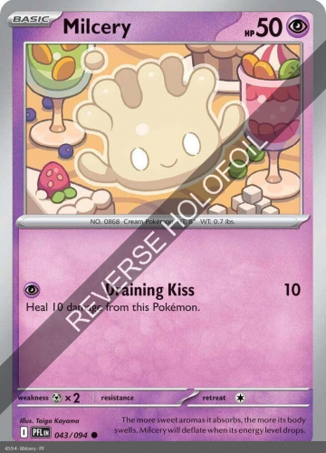 Meg - PFL - 43 - Milcery - COMMON - Reverse Holo