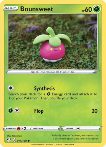 SwSh - DAA - 014 - Bounsweet - COMMON - Normal