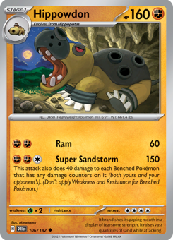S&V - DRI - 106 - Hippowdon - UNCOMMON - Normal