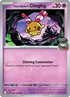 S&V - DRI - 85 - Team Rocket's Chingling - COMMON - Normal