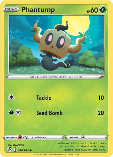 SwSh - FST - 016 - Phantump - COMMON - Normal