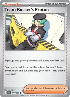 S&V - DRI - 177 - Team Rocket's Proton - UNCOMMON - Normal