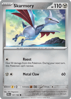 S&V - DRI - 141 - Skarmory - COMMON - Normal