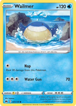 SwSh - CRZ - 31 - Wailmer - COMMON - Normal