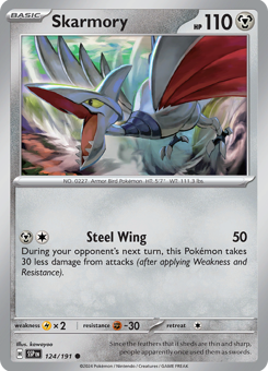 S&V - SSP - 124 - Skarmory - COMMON - Normal