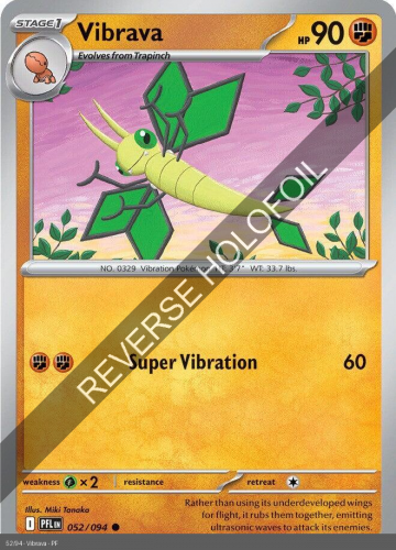 Meg - PFL - 52 - Vibrava - COMMON - Reverse Holo