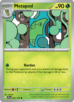 S&V - JTG - 2 - Metapod - COMMON - Normal